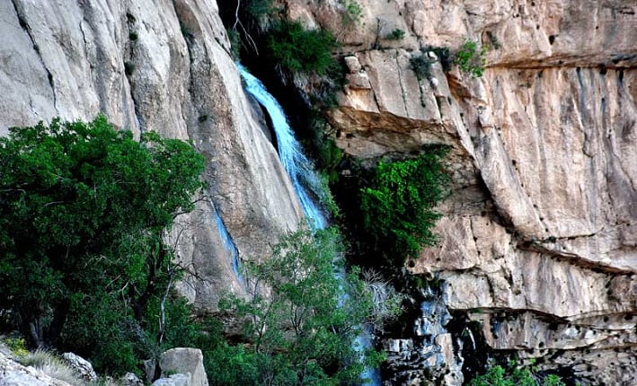 آبشار کرودی کن یا تنگ زندان بام ایران