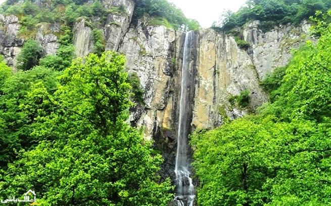 آبشار شاهاندشت؛ بلندترین آبشار مازندران